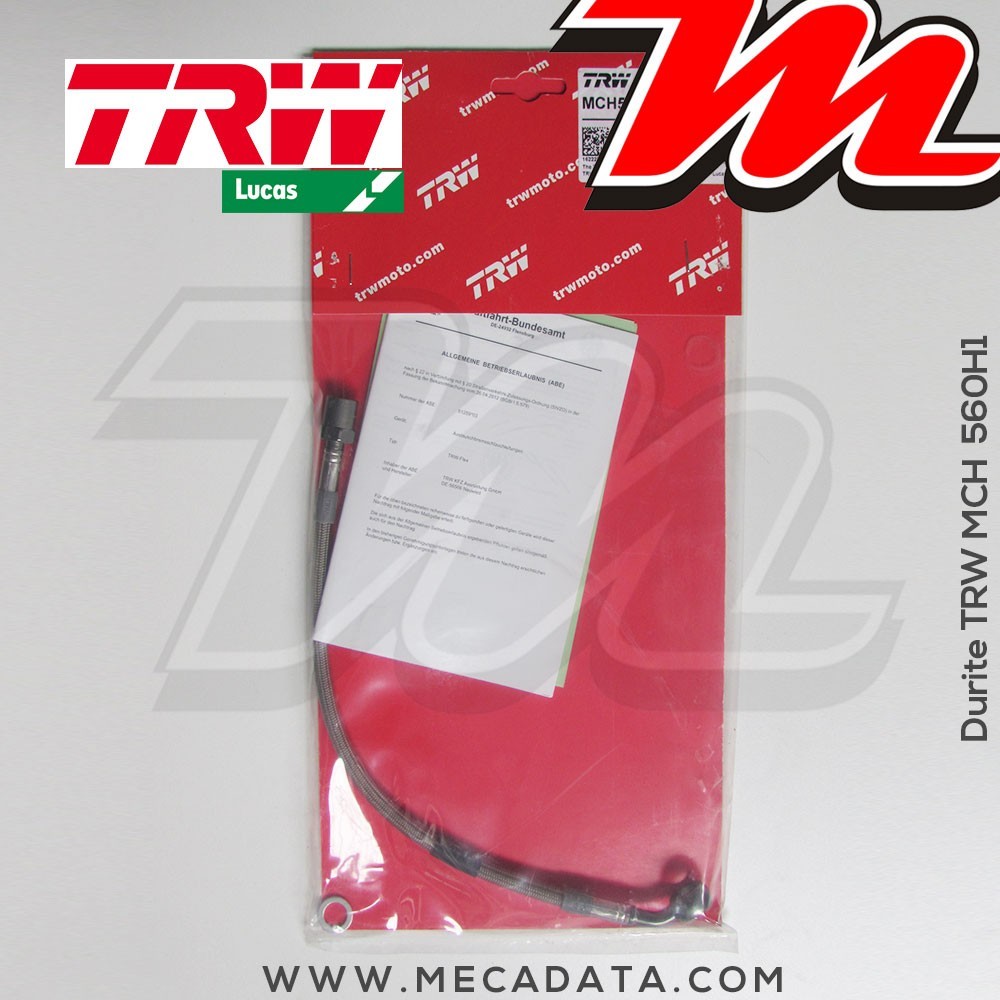 Durite de frein ~ BMW K 1100 LT ABS (100) 1993-1999 ~ TRW-Lucas MCH 560 H1 - Arrière 