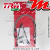 Durites de frein ~ BMW R 1100 RT ABS (259) 1996-2001 ~ TRW-Lucas MCH 573 V4 - Avant