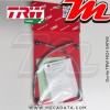 Durites de frein ~ BMW K 1200 RS ABS (589) 1997-2001 ~ TRW-Lucas MCH 547 H2 - Arrière