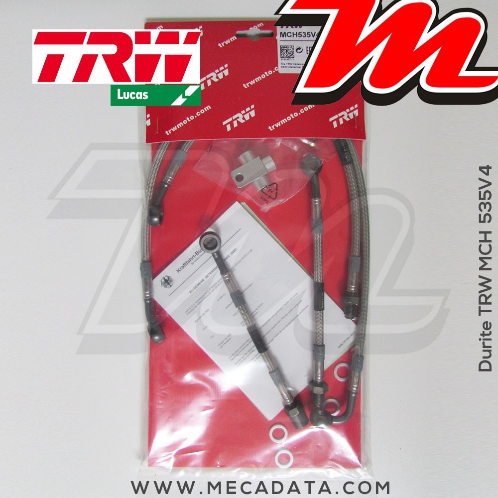 Durites de frein ~ BMW R 1200 C (259C) 1997-2005 ~ TRW-Lucas MCH 535 V4 - Avant 