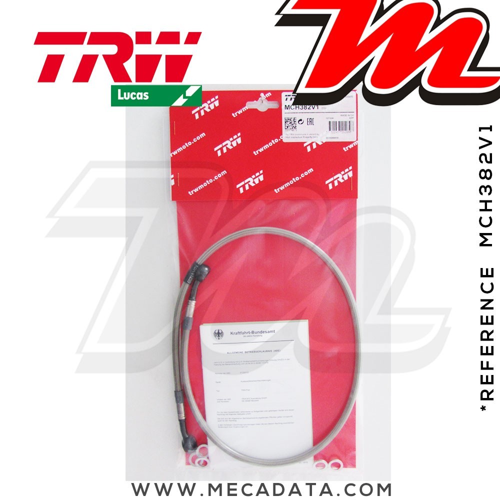 Durite de frein ~ Daelim 125 Roadwin (VJ125) 2003-2007 ~ TRW-Lucas MCH 382 V1 - Avant 
