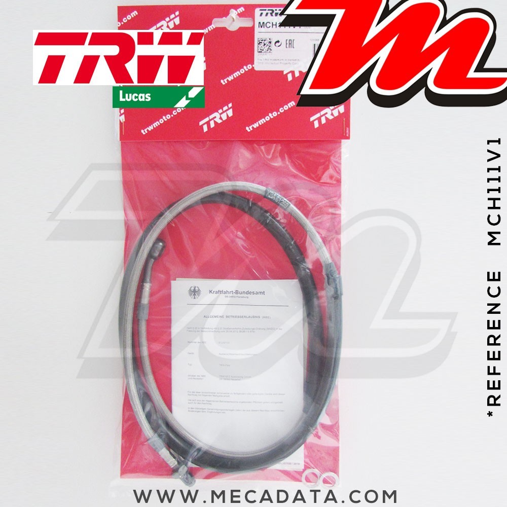 Durite de frein ~ Honda XL 600 LM (PD04) 1985-1986 ~ TRW-Lucas MCH 111 V1 - Avant 