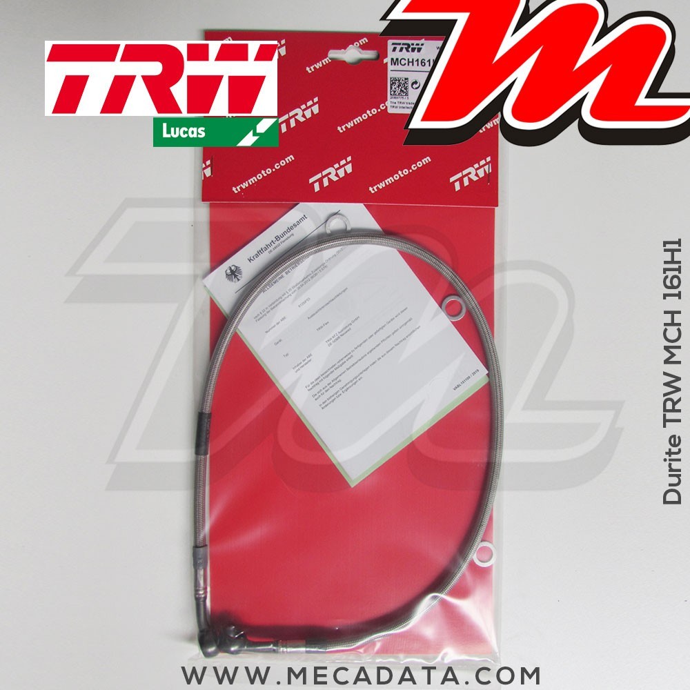 Durite de frein ~ Honda XL 650 V Transalp (RD10) 2000-2001 ~ TRW-Lucas MCH 161 H1 - Arrière 