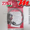 Durites de frein ~ Honda CBR 900 RR (SC33D) 1998-1999 ~ TRW-Lucas MCH 176 V2 - Avant