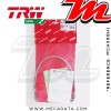Durite de frein ~ Honda CBR 1000 RR Fireblade (SC57) 2006-2007 ~ TRW-Lucas MCH 388 H1 - Arrière