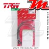 Durites de frein ~ Kawasaki Z 650 (B) 1977-1979 ~ TRW-Lucas MCH 330 V3 - Avant 