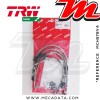 Durites de frein ~ Kawasaki KLZ 1000 Versys (LZT00A) 2012-2014 ~ TRW-Lucas MCH 678 V4 - Avant