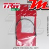 Durite de frein ~ Kawasaki ZR 1100 Zephyr (ZRT10A) 1994-1995 ~ TRW-Lucas MCH 438 H1 - Arrière