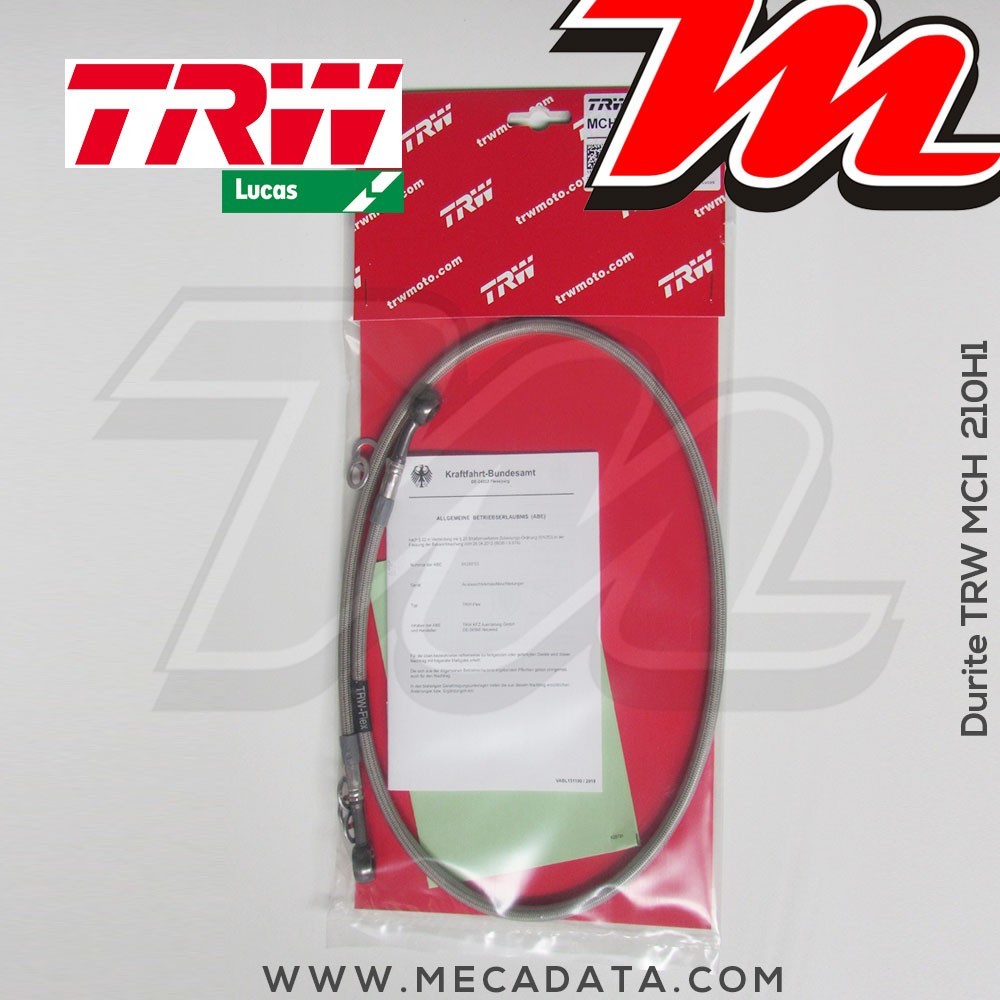 Durite de frein ~ Laverda 1000 SFC 1986-1988 ~ TRW-Lucas MCH 210 H1 - Arrière 