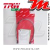 Durite de frein ~ Suzuki GSX 750 F (GR78A) 1989-1997 ~ TRW-Lucas MCH 254 H1 - Arrière