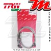 Durites de frein ~ Yamaha XTZ 750 H,N (3LD/3WM) 1989-1996 ~ TRW-Lucas MCH 433 V3 - Avant