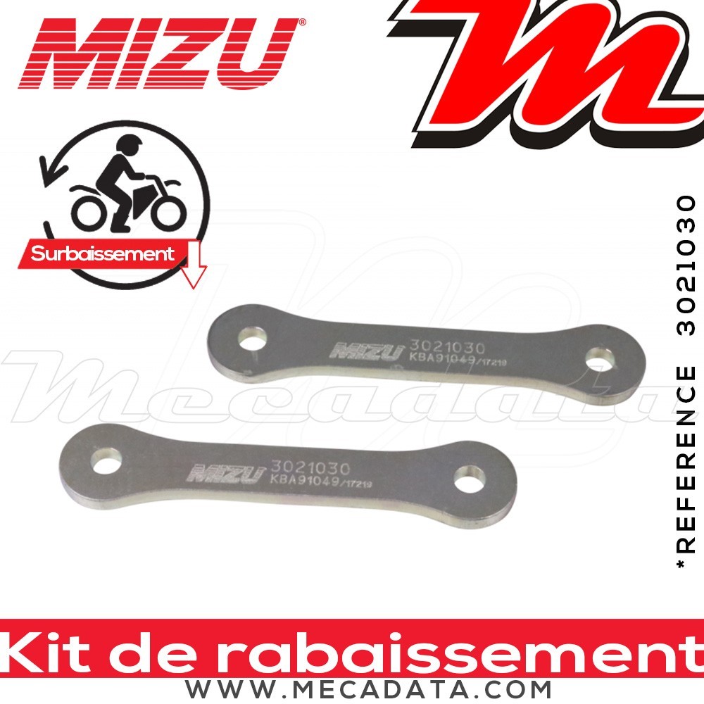 Kit Rabaissement ~ Honda CBR 500 R ~ ( PC62 ) 2019-2020 ~ Mizu - 25 mm