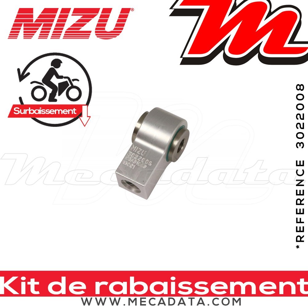 Kit Rabaissement ~ BMW G 310 R ~ ( MG31 ) 2016 - 2024 ~ Mizu - 25 mm