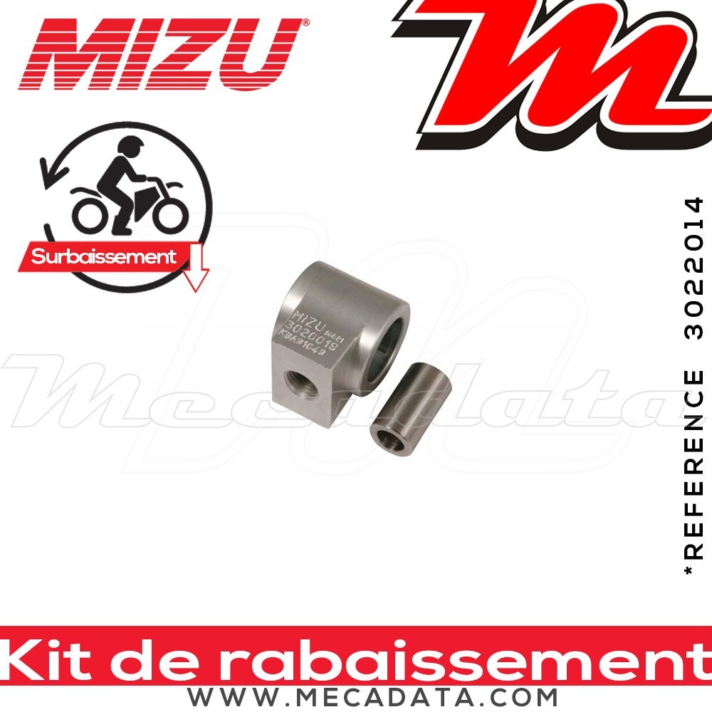 Kit Rabaissement ~ Honda CBR 650 R ~ ( RH01 ) 2019 -2020 ~ Mizu - 25 mm