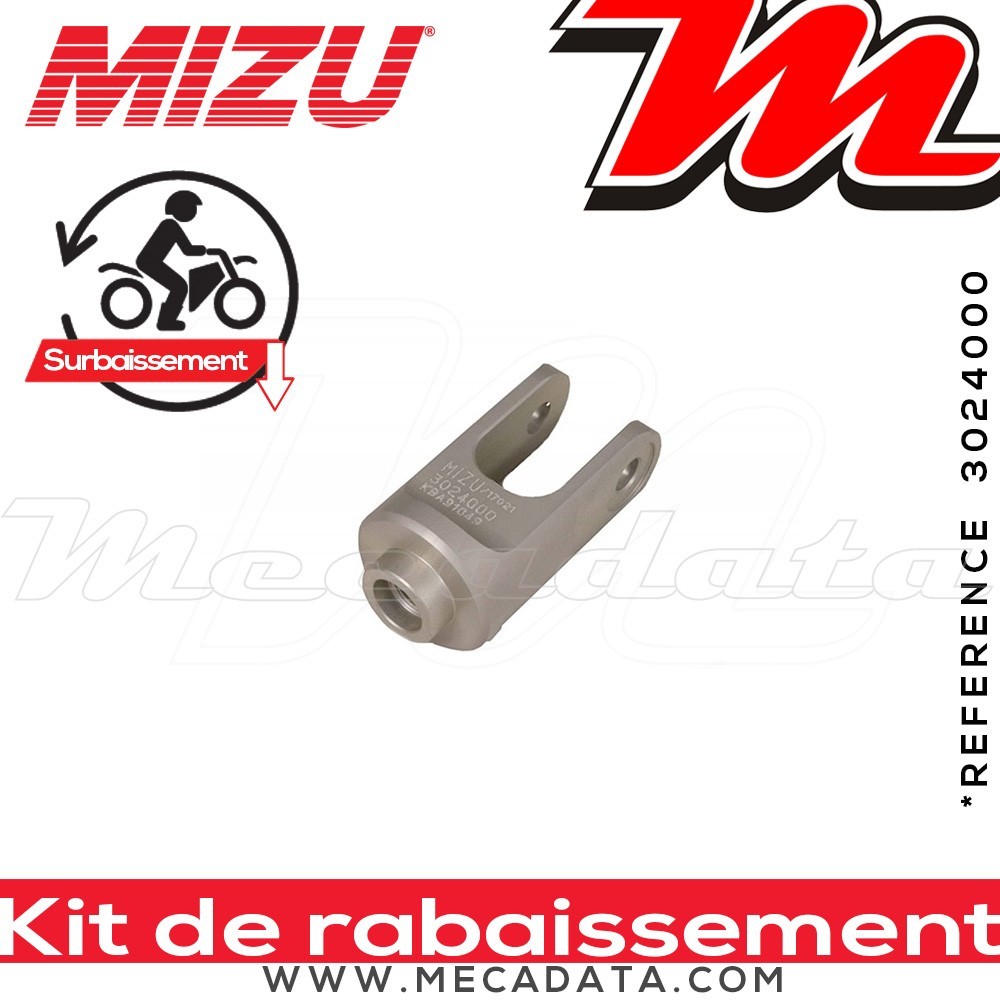 Kit Rabaissement ~ SWM SM 125 R Supermoto ~ (C2) 2020 - 2024 ~ Mizu - 25 mm