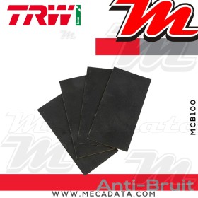 Plaquettes de frein ~ TRW Lucas MCB 100