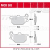 Plaquettes de frein ~ TRW Lucas MCB 503