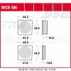 Plaquettes de frein ~ TRW Lucas MCB 506