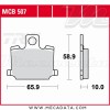 Plaquettes de frein ~ TRW Lucas MCB 507