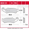 Plaquettes de frein ~ TRW Lucas MCB 574 RSI