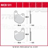 Plaquettes de frein ~ TRW Lucas MCB 511
