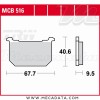 Plaquettes de frein ~ TRW Lucas MCB 516
