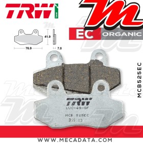 Plaquettes de frein ~ TRW Lucas MCB 525 EC