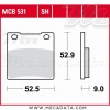 Plaquettes de frein ~ TRW Lucas MCB 531