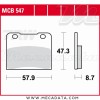 Plaquettes de frein ~ TRW Lucas MCB 547
