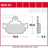 Plaquettes de frein ~ TRW Lucas MCB 551
