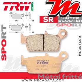 Plaquettes de frein ~ TRW Lucas MCB 575 SR
