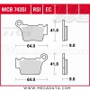 Plaquettes de frein  ~ TRW Lucas MCB 743 RSI 