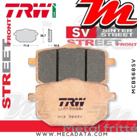 Plaquettes de frein ~ TRW Lucas MCB 568 SV