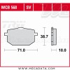 Plaquettes de frein  ~ TRW Lucas MCB 568 SV 