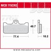 Plaquettes de frein ~ TRW Lucas MCB 715 CRQ