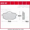 Plaquettes de frein ~ TRW Lucas MCB 587