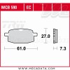 Plaquettes de frein ~ TRW Lucas MCB 590 EC