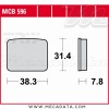 Plaquettes de frein ~ TRW Lucas MCB 596