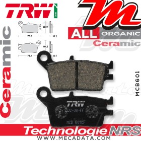 Plaquettes de frein ~ TRW Lucas MCB 601