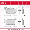Plaquettes de frein ~ TRW Lucas MCB 601