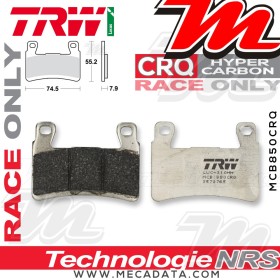Plaquettes de frein ~ TRW Lucas MCB 850 CRQ