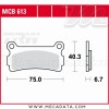 Plaquettes de frein ~ TRW Lucas MCB 613