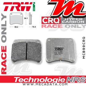 Plaquettes de frein ~ TRW Lucas MCB 99 CRQ
