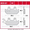 Plaquettes de frein ~ TRW Lucas MCB 627