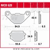 Plaquettes de frein ~ TRW Lucas MCB 628