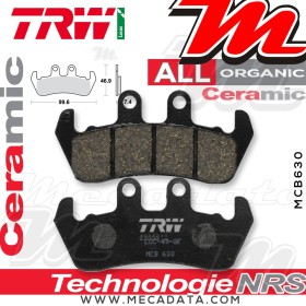 Plaquettes de frein ~ TRW Lucas MCB 630