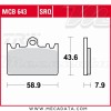 Plaquettes de frein ~ TRW Lucas MCB 643