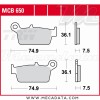 Plaquettes de frein ~ TRW Lucas MCB 650