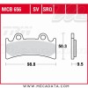 Plaquettes de frein ~ TRW Lucas MCB 656 SV