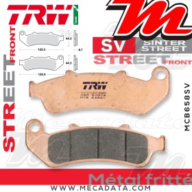 Plaquettes de frein ~ TRW Lucas MCB 658 SV